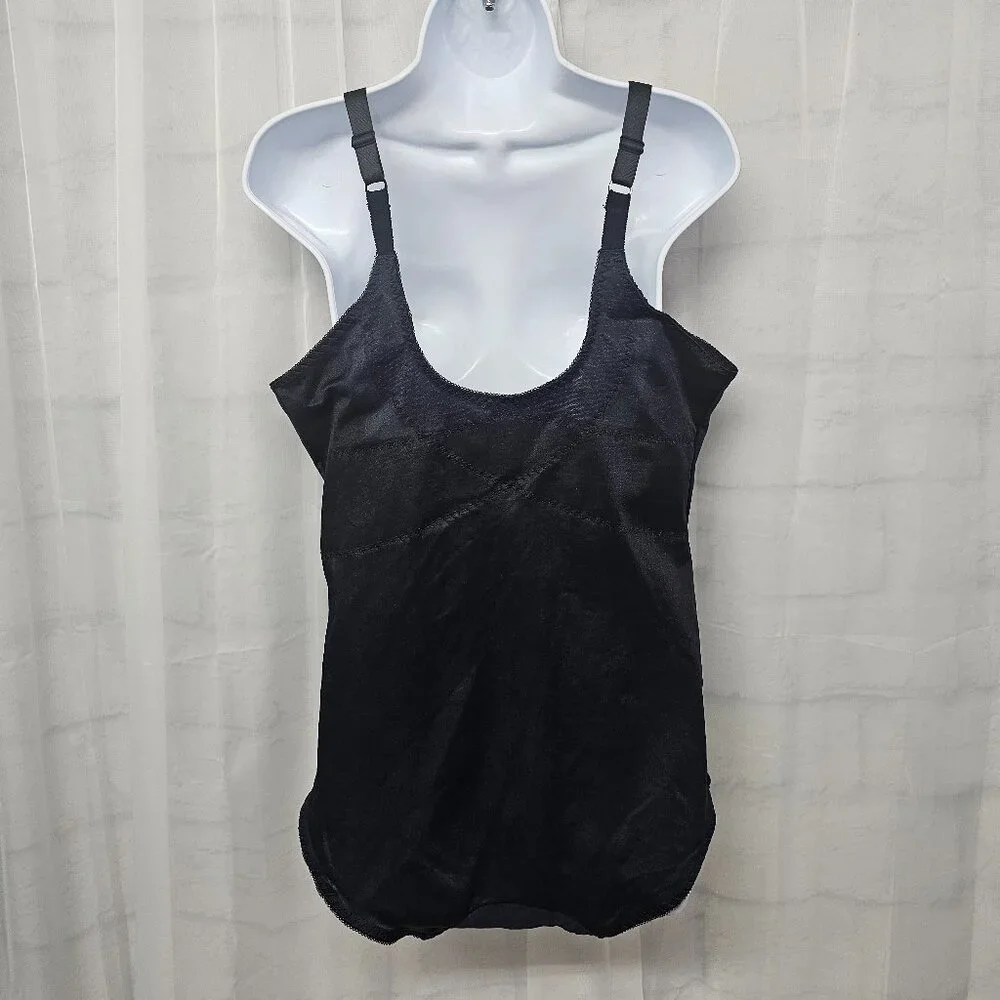 Vintage Lanique Bodysuit Black Lace Fairy Grunge Goth Whimsigoth 44 NWT - Picture 6 of 12